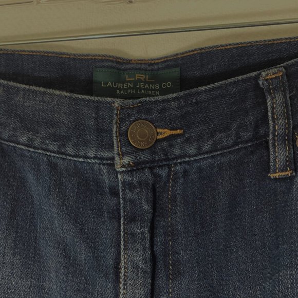 LRL LAUREN JEANS WOMEN SZ 8 STRAIGHT LEG JEANS - Picture 6 of 9
